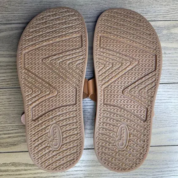 Chaco women’s Townes Leather Sandal size 8 NWOT Cashew - Picture 7 of 10